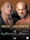 WWE - Backlash 2003 DVD - Brock Lesnar, John Cena