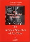 Greatest Speeches Of All Time Vol.1 DVD - Greatest Speeches of All Time 