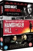 Good Night And Good Luck/Hamburger Hill/Pierrepoint DVD - Robert Downey Jr, Patricia Clarkson