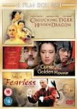 Curse Of The Golden Flower/Fearless/Crouching Tiger Hidden Dragon DVD - Ye Liu, Li Gong