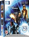 Ghost Rider/Resident Evil 3: Extinction/Hellboy (Triple Pack) Blu Ray - Peter Fonda, Ron Perlman 