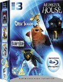 Monster House/Open Season/Surf's Up (Triple Pack) Blu Ray - Ashton Kutcher, MArtin Lawrence