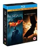 The Dark Knight / Batman Begins (Double Pack) Blu Ray - Christian Bale, Aaron Eckhart