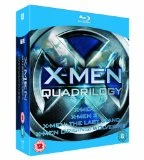 X-Men Quadrilogy - X-Men, X-Men 2, X-Men: The Last Stand, X-Men Origins: Wolverine Blu Ray - Patrick Stewart, Hugh Jackman