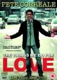 Pete Correale - The Things We Do For Love DVD - Pete Correale 