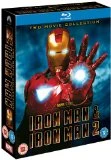 Iron Man 1 & 2 Blu Ray - Scarlett Johansson, Robert Downey Jr.