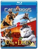 Cats And Dogs 1 and 2 Blu Ray - Neil Patrick Harris, Jack McBrayer