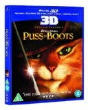 Puss in Boots Blu-ray 3D (Blu-ray 3D + Blu-ray + DVD + Digital Copy) Blu Ray - Antonio Banderas 