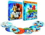 Rio/ Ice Age 3 Double Pack (Blu-ray 3D + Blu-ray + DVD + Digital Copy) Blu Ray - Ray Romano, Anne Hathaway