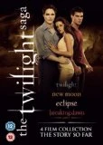 The Twilight Saga Quad Pack DVD - Taylor Lautner, Ashley Greene