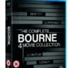 The Complete Bourne 4 Movie Collection Blu Ray - Edward Norton , Matt Damon