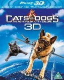 Cats and Dogs 2 (Blu-ray 3D + Blu-ray + DVD + UV Copy Blu Ray - Christina Applegate, Neil Patrick Harris