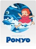 Ponyo Steelbook Blu Ray - Cloris Leachman, Noah Cyrus