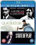 American Gangster/Gladiator/State Of Play Blu Ray - Lymari Nadal , Denzel Washington