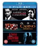 American Gangster/Casino/Carlito's Way Blu Ray - Denzel Washington, Al Pacino