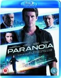 Paranoia Blu Ray - Liam Hemsworth, Harrison Ford 