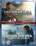 Captain America/Captain America: The Winter Soldier Double Pack Blu Ray - Scarlett Johansson, Robert Redford 
