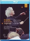 Various: Rattle Conducts (Nutcracker/ Piano Concerto No.3/ Sacre Du Printemps) Blu Ray - Simon Rattle 