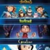 Laika 3D Boxset- Paranorman/ Coraline/ Boxtrolls Blu Ray - Dakota Fanning, Ben Kingsley