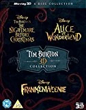 Tim Burton 3D Movie Collection Blu Ray - Mia Wasikowska, Helena Bonham Carter