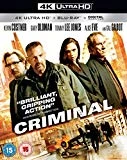 Criminal Blu Ray - Kevin Costner , Ryan Reynolds