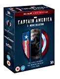 Captain America: 3-Movie Collection (Blu-ray 3D) Blu Ray - Anthony Mackie, Samuel L. Jackson