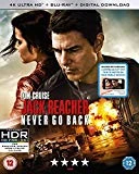 Jack Reacher: Never Go Back (4K UHD Blu-ray + Blu-ray + Digital Download) 4K UHD - Cobie Smulders, Tom Cruise