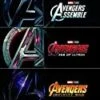 Avengers 1-3 Boxset Blu Ray -  