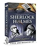 Sherlock Holmes - The Basil Rathbone Collection - 4 DVD & Bookazine BOXSET DVD -  