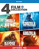 Godzilla & Kong 4-Film Collection Blu Ray - Various 