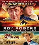 Roy Rogers - His First & Last Double Feature: Under Western Stars + Mackintosh & T.J. (2- Disc Collector's Set) Blu Ray -  